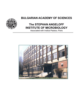 Inst-Microbiology-EN.. - Institute of Microbiology