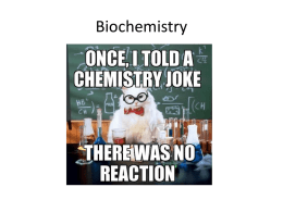 Biochemistry Powerpoint