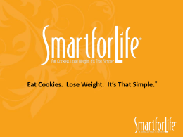 S4L Direct response LOGO - Smart for Life® Cookie Diet