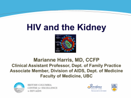 Dr. M Harris` Lecture on HIV/AIDS