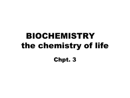 BIOCHEMISTRY