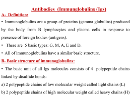 Imunoglobulins
