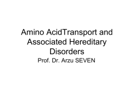 AA Transport Associated Hereditary Disorderspww660 KB