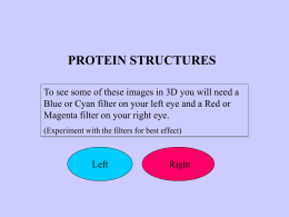 Protein structure - World of Teaching