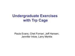 and Trp cage
