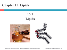 ch15 - Lipids