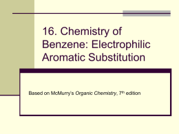 Electophilic Aromatic Substituion