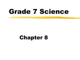 7 Science Chapter 8 / Microsoft PowerPoint 97