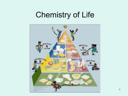 1.2a Chemistry of Life