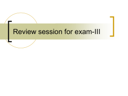 review-examIII-2011