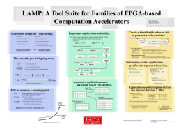LAMP: A Tool Suite for Families of FPGA-based