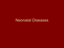 Neonatal Diseases