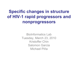Specific changes in the primary structure of rapid and non