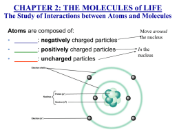 Chapter 2: Chemical Principles