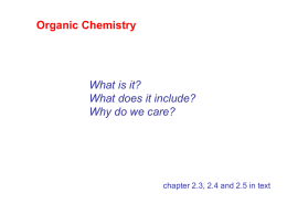 02 B organic chemistry - macromolecules