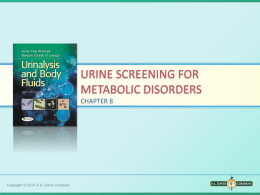 urine screening for metabolic disorders - 36-454-f10