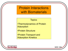 protein interactions ch9