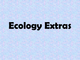 Ecology Extras - Solon City Schools