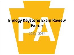 Biology Keystone Exam Review Power Point