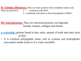 Amino acids and prot..