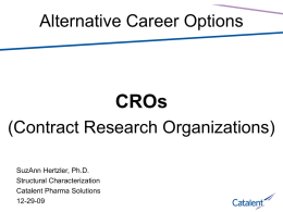 Alternative Career Options