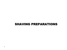 Shaving preparations