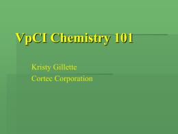 VpCI Chemistry-101 WSM2009