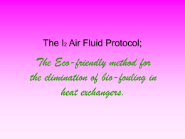 The I2 Air Fluid method for the elimination of bio