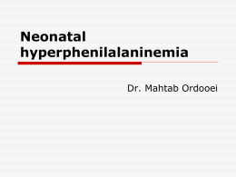hyperphenylalaninemia from deficiency of the cofactor bh4