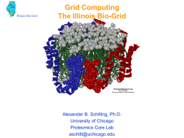 The Illinois Bio-Grid: A Software Framework for Industry