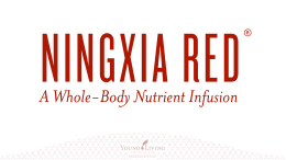 NingXia Red Presentation