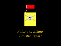 Acids and Alkalis