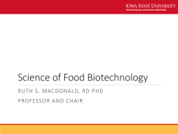 consumer perceptions of food biotechnology