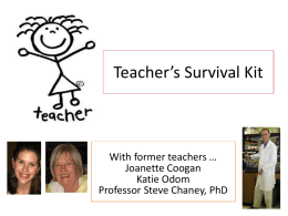 Teachers Survival Kit - Better Future Starts Today Login