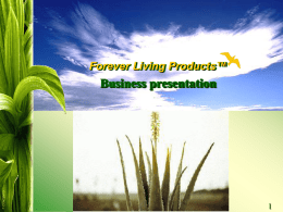 Aloe Vera - forever living products