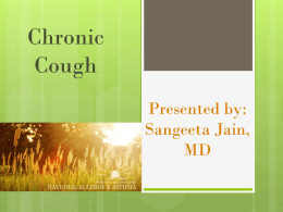 Sangeeta Jain - National Allergy And Asthma