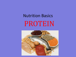 Protein PowerPoint - Bowdle FACS