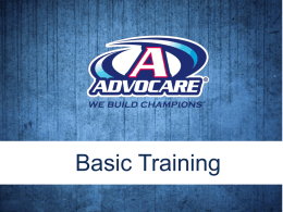 Basic Product Training 2011 copy