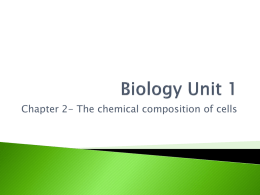 Biology Unit 1 - SandyBiology1-2