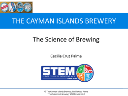 The Science of Brewing - STEM Carib Conference
