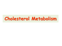 Cholesterol metabolism- CVSx
