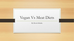 Vegan Vs Meat Diets