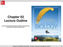 chapt02_HumanBiology14e_lecture