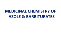 Azoles and Barbiturates