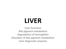 Clinical biochemistry (5) Liverx