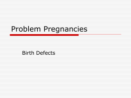 Problems to pregnancy and intro to heredity