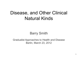 Disease, and Other Clinical - Buffalo Ontology Site