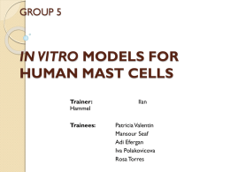 Group_5_Presentation - Mast Cell