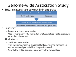 Genome-wide Association Study