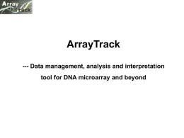 Introduction slides on ArrayTrack